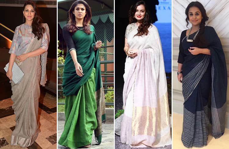 Celebrities Supporting Handlooms