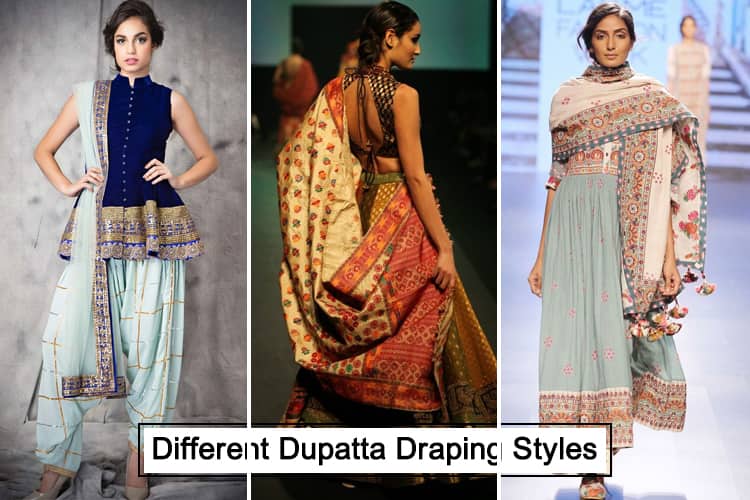 Different Ways To Carry Dupatta: