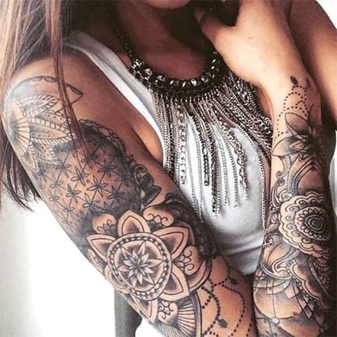 Dot-Work Tattoo Designs