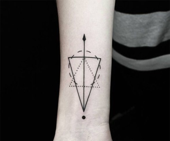 Geometric dot-work Tattoos