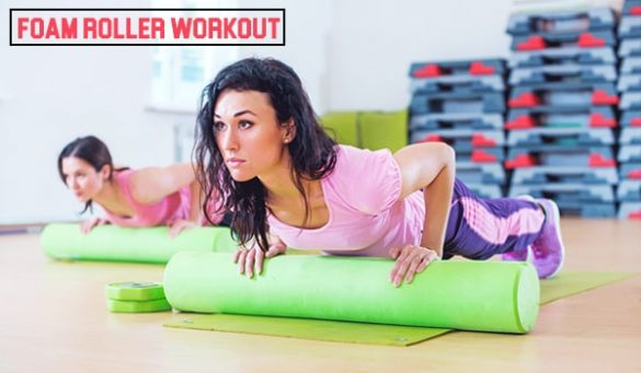 Foam Roll Exercise Helps Banish Bloating