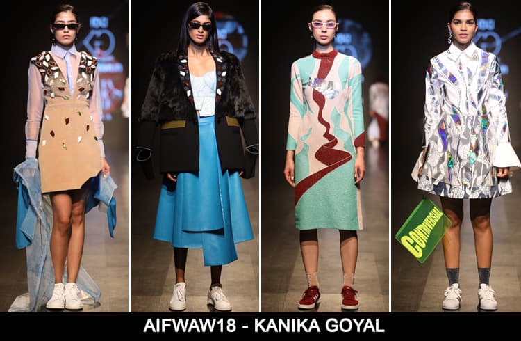 Kanika Goyal at AIFWAW 2018