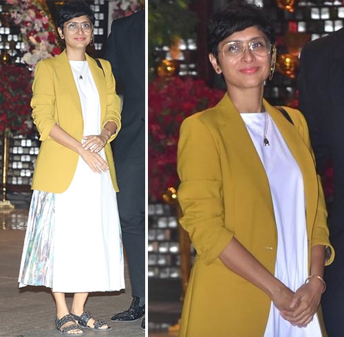 Kiran Rao at Akash Ambani and Shloka Mehta Post Engagement Party