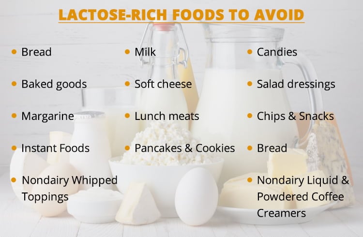 Lactose Rich Foods To Avoid