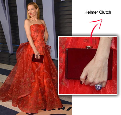 Leslie Mann Helmer Clutch