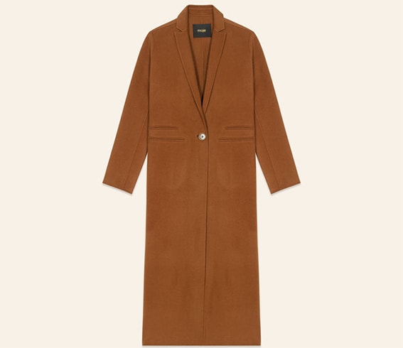 Maje Camel Coat