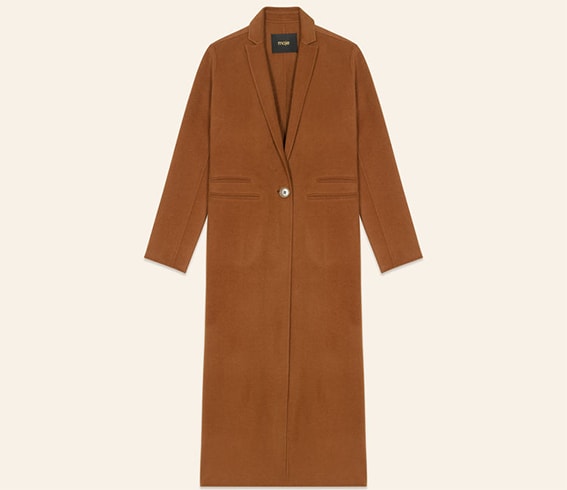 Maje Camel Coat