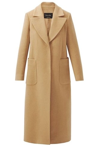 Massimo Dutti Camel Coat