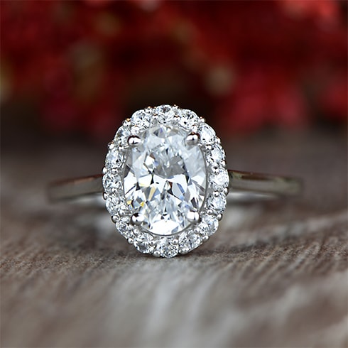 Moissanite rings