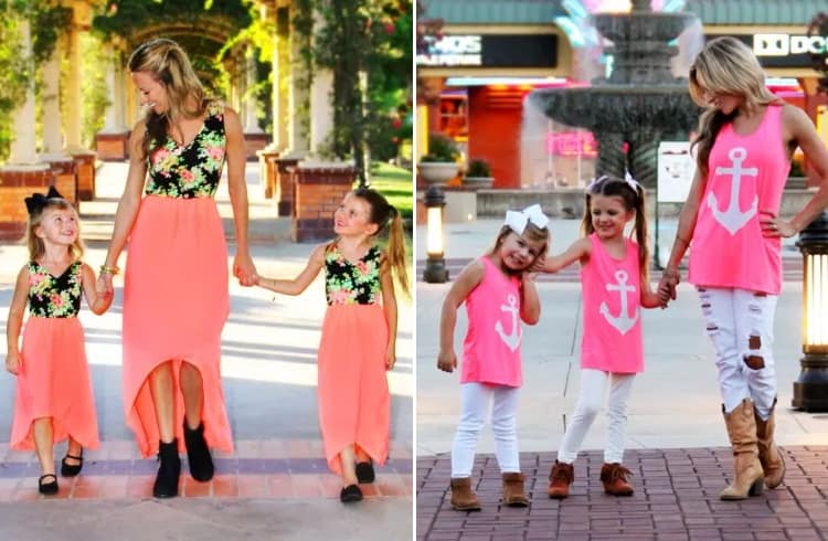 Mother-Daughter Matching Clothes India