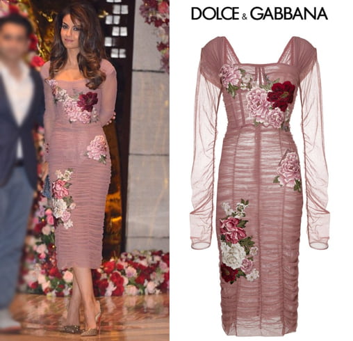 Natasha Poonawalla in Dolce and Gabbana