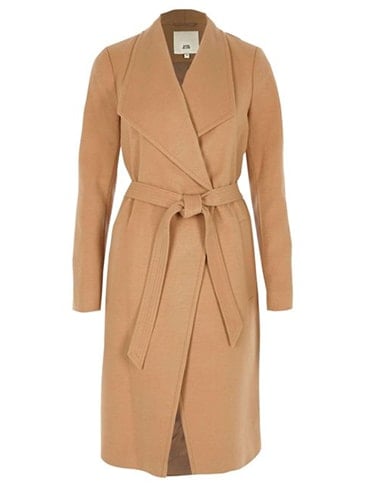 River Island Camel Coat