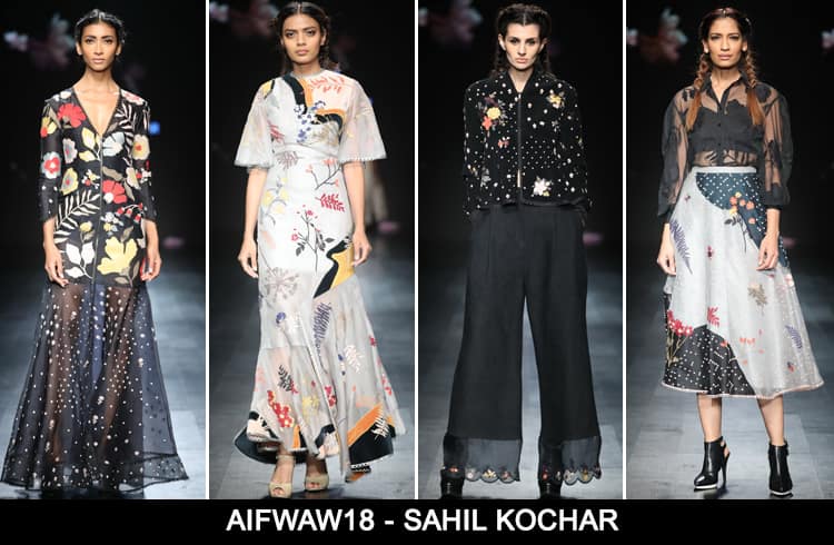 Sahil Kochhar at AIFWAW 2018