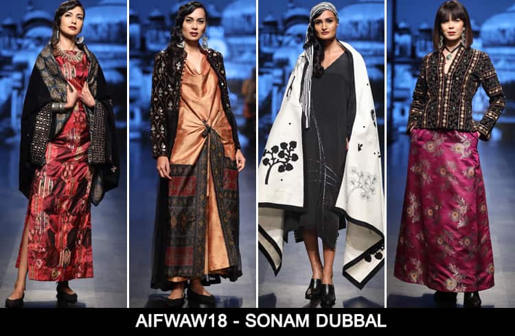 Sanskar by Sonam Dubal at AIFWAW 2018