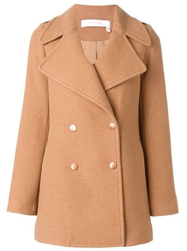 See By Chloe Camel Coat