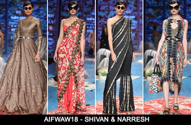 Shivan Narresh at AIFWAW 2018