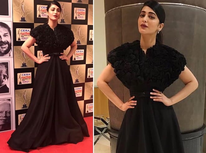 Shruti Haasan in Black