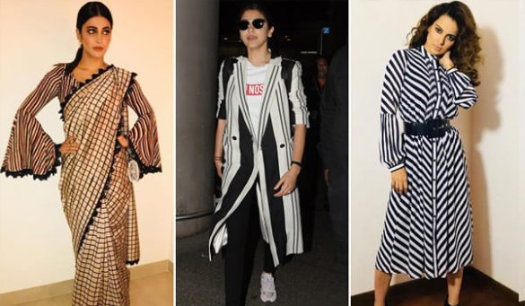 Striking Style Statement With Stripes