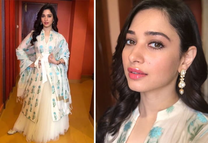 Tamannaah Bhatia in Anita Dongre outfit