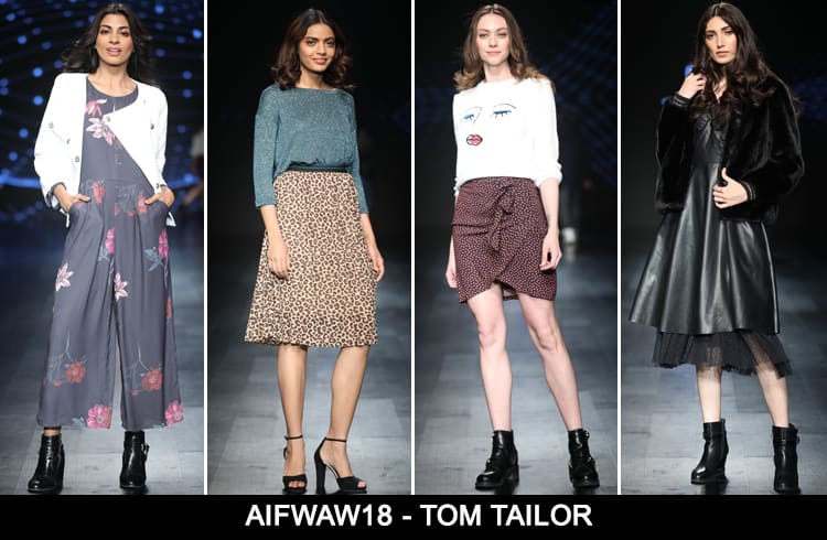 Tom Tailor at AIFWAW 2018