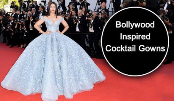 Bollywood Inspired Cocktail Gowns