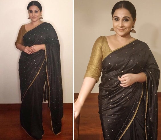 Vidya Balan in Lajjoo C silk sari