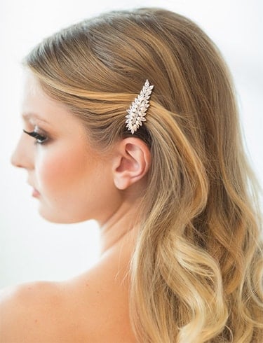 Dreamy Waves with Vintage Hair Clip