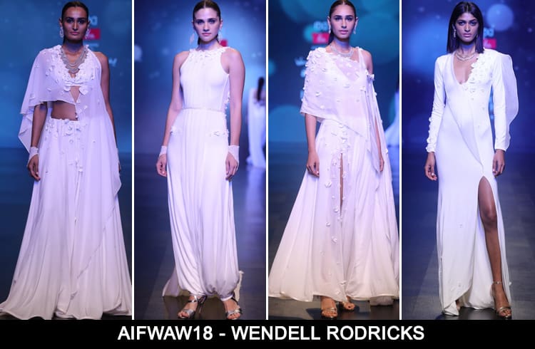 Wendell Rodricks at AIFWAW 2018