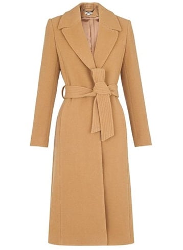 Whistles Camel Coat