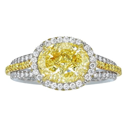 Yellow Diamond Ring