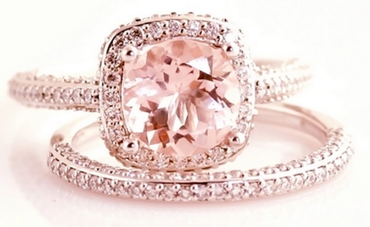 Pink Tiffany Rings