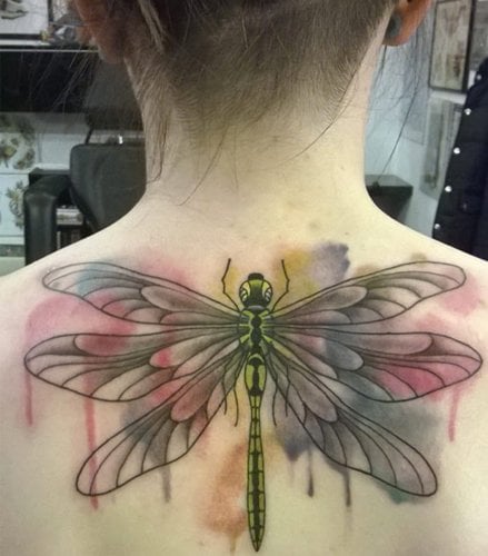 Airbrush Dragonfly Design