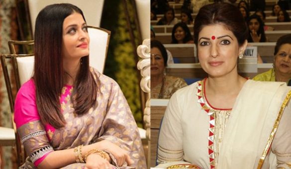 Aishwarya Rai and Twinkle Khanna in the Ethnic Fashion