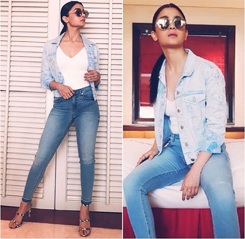 Alia Bhatt In French Connection