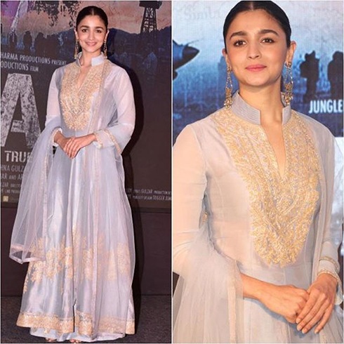 Alia Bhatt In Manish Malhotra