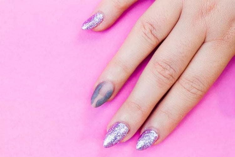 Amethyst Nail Art: Lernen Sie, wie man Wow!  