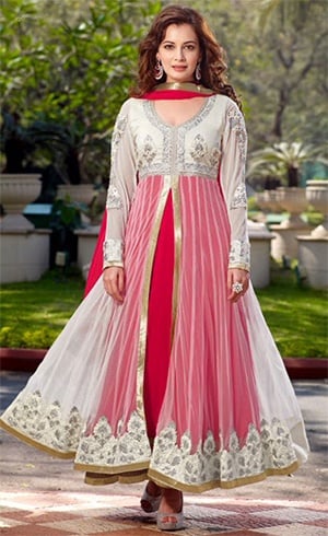 Anarkali suits for Look Slim