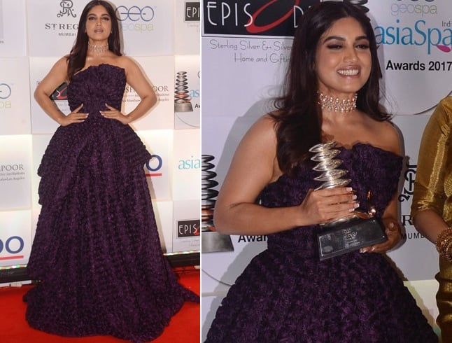 Bhumi Pednekar at AsiaSpa Awards