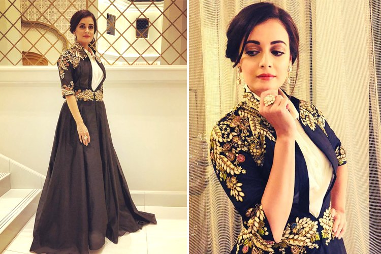 Dia Mirza At The Dubai Filmfare Magazine