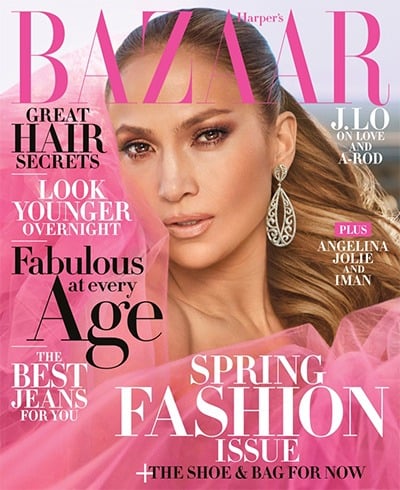 Jennifer Lopez for Harper's Bazaar the US