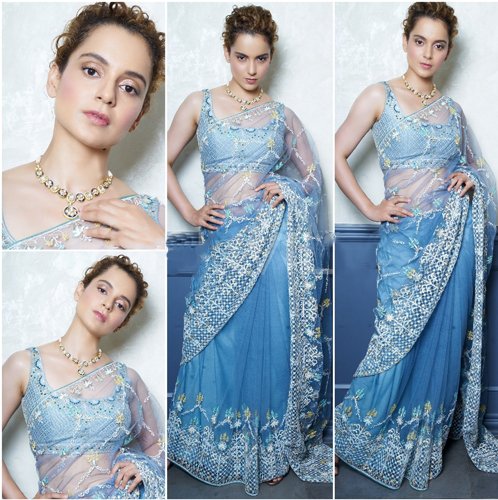 Kangana Ranaut Saree Styles