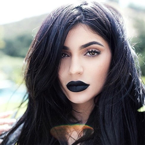 Kylie Jenner Dark Lipstick