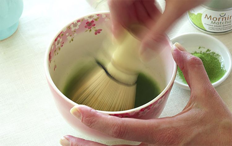 Making Matcha Green Tea