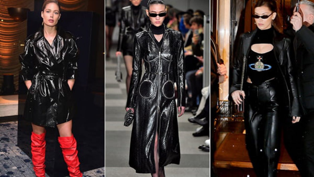 Matrix Leather Jacket Trend 2018
