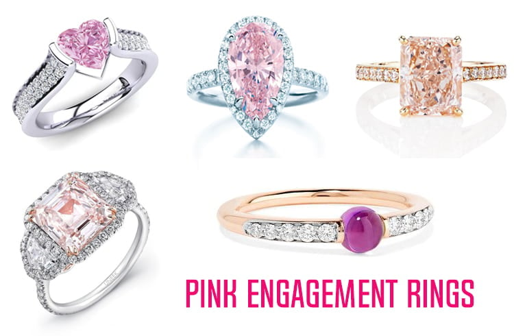 Pink Engagement Rings