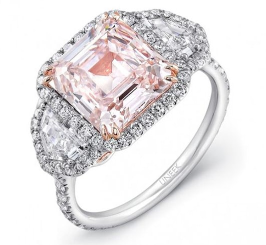 Platinum Pink Ring