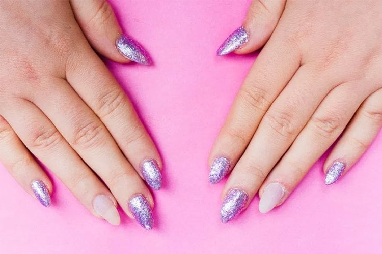 Purple amethyst for Nails