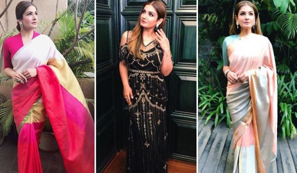 Raveena Tandon Fashion looks
