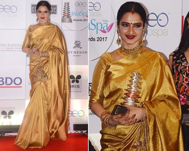 Rekha at AsiaSpa Awards