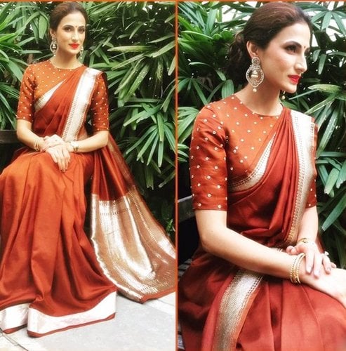 Shilpa Reddy Kanjeevaram sarees